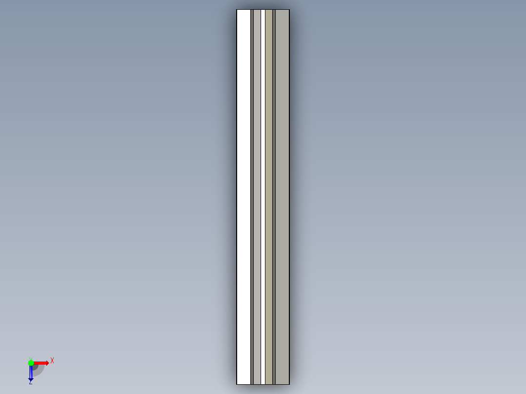 折弯机的一些冲头和冲模俯视图