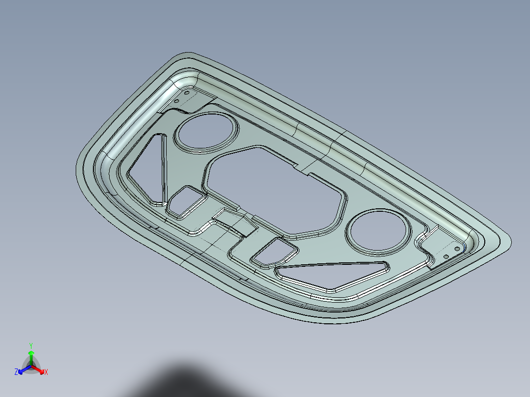汽车引擎盖设计--creo