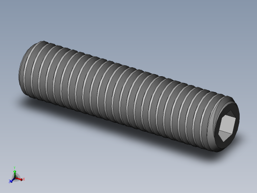 DIN 913-ISO 4026 固定螺钉-M10 L=40.SLDPRT