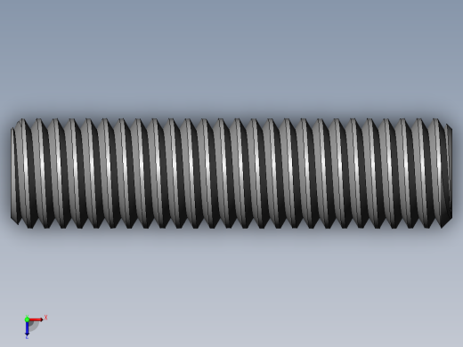 DIN 913-ISO 4026 固定螺钉-M10 L=40.SLDPRT俯视缩略图