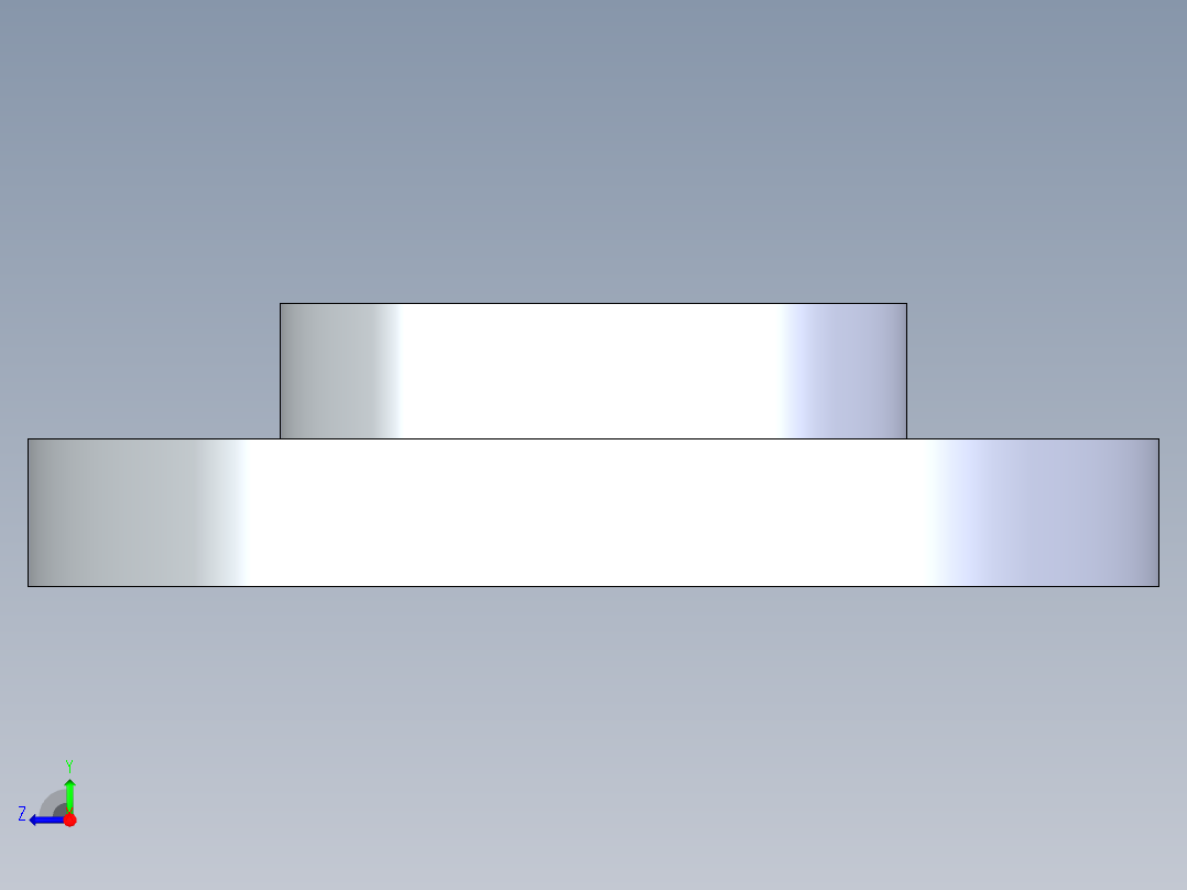 CPVC管件24-Sch80_Flange One-Piece_FPT_9852-030_3in右视图