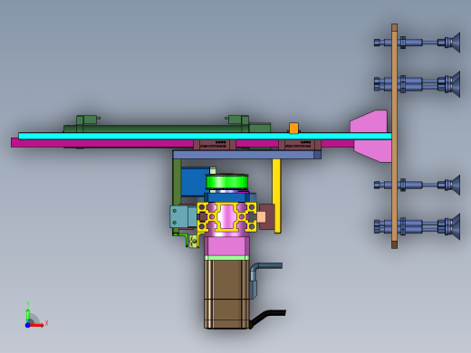 伺服移动气动抓手前视缩略图