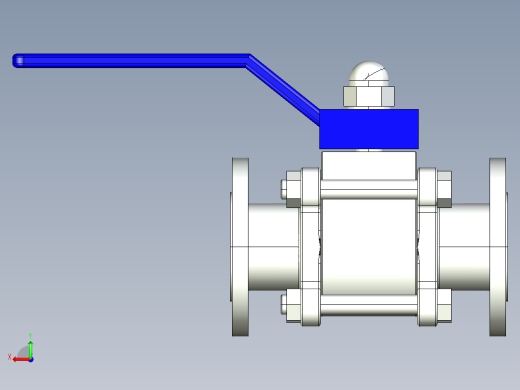 阀门模型-DN32____(____)后视缩略图