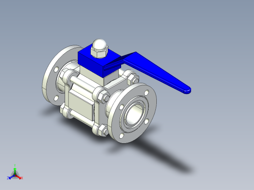 阀门模型-DN32____(____)正等轴测缩略图