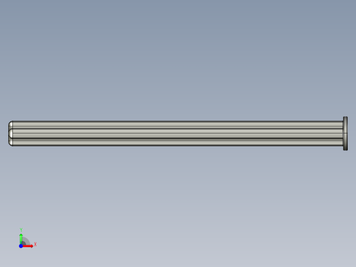 乐高机械组车桥-55013 Black Technic Axle 8 with Stop.IGS前视缩略图