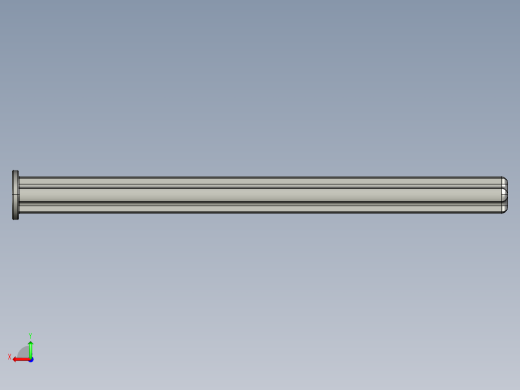 乐高机械组车桥-55013 Black Technic Axle 8 with Stop.IGS后视缩略图