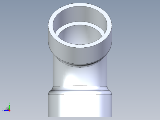 船舶管路系统S4_SeaDrainPLUS_1-8Bend-SxS_37E165001_1-1-2in Sea Drain Plus - 45 Bend - SxS右视缩略图