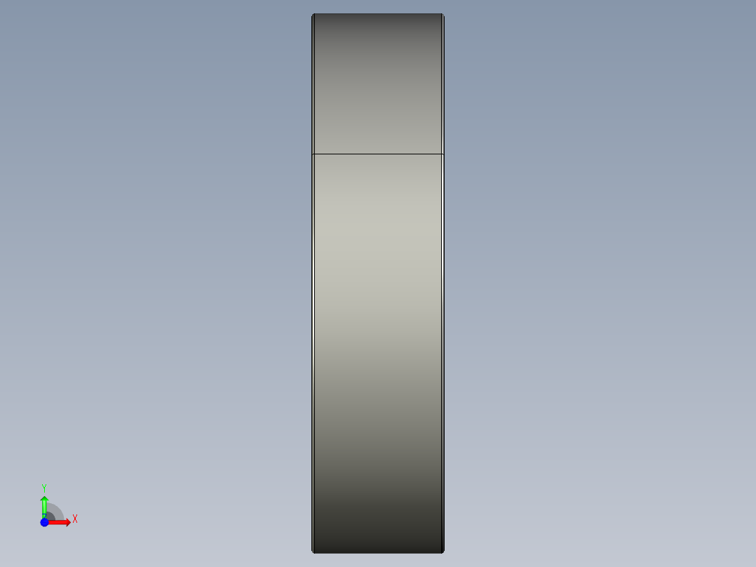 深沟球轴承6310前视图