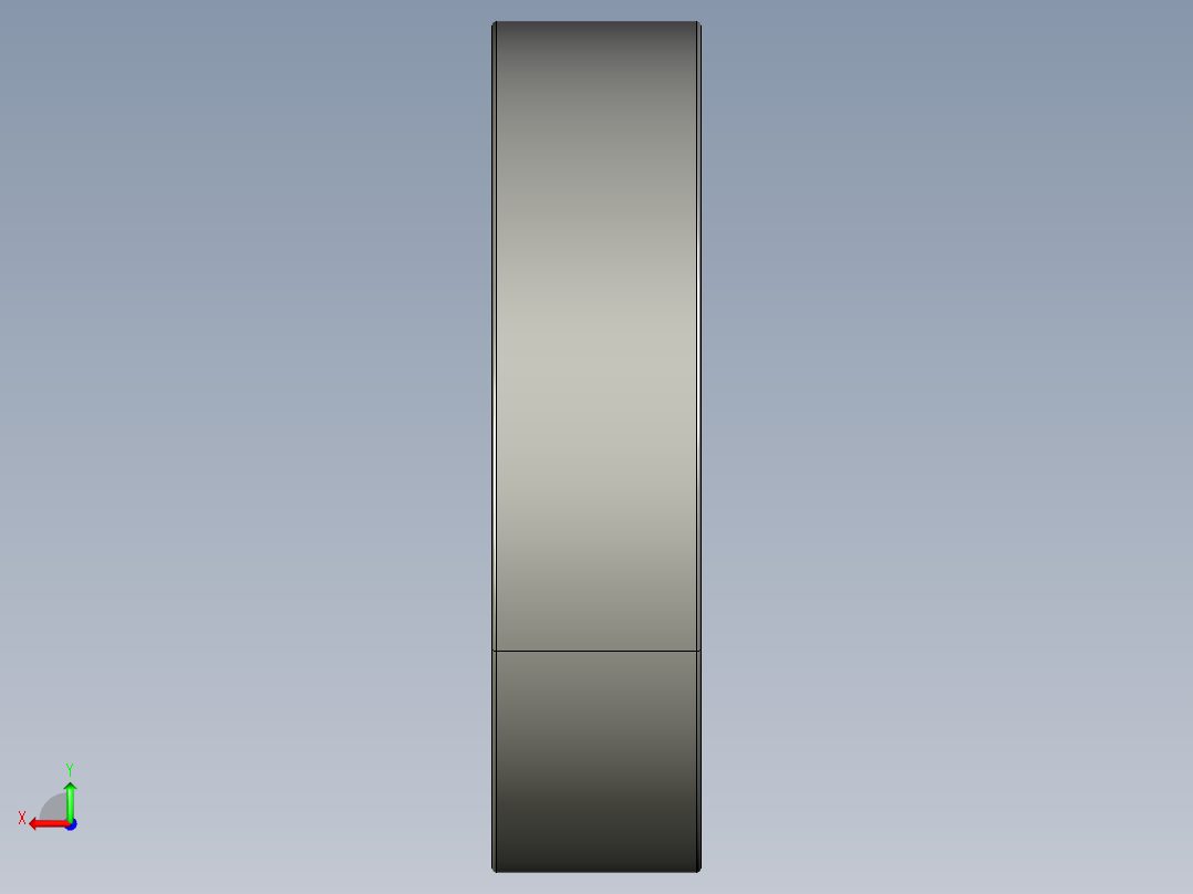 深沟球轴承6310后视图