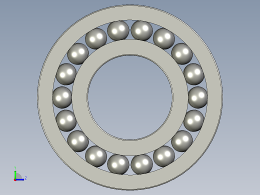深沟球轴承6310左视缩略图