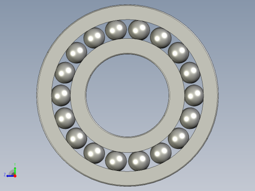 深沟球轴承6310右视缩略图