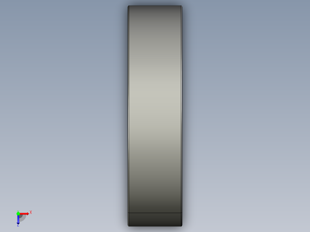 深沟球轴承6310俯视图