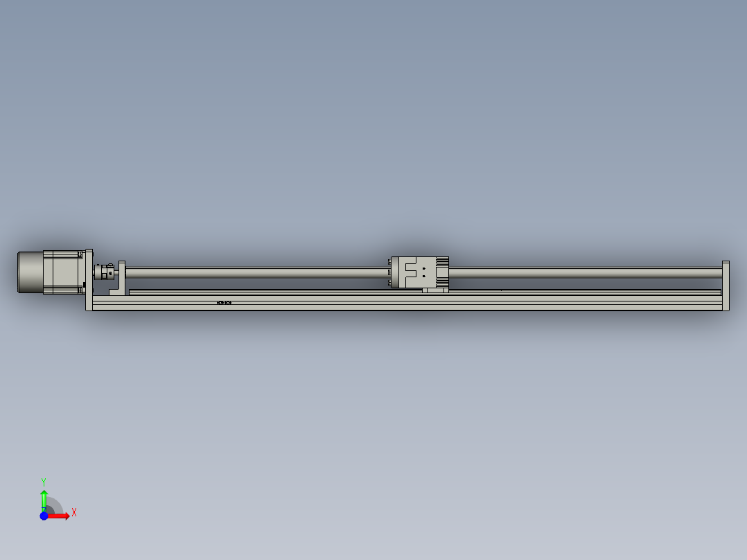 模组FSK40-L10C7-BC-B57-700行程（B57刹车电机）前视图
