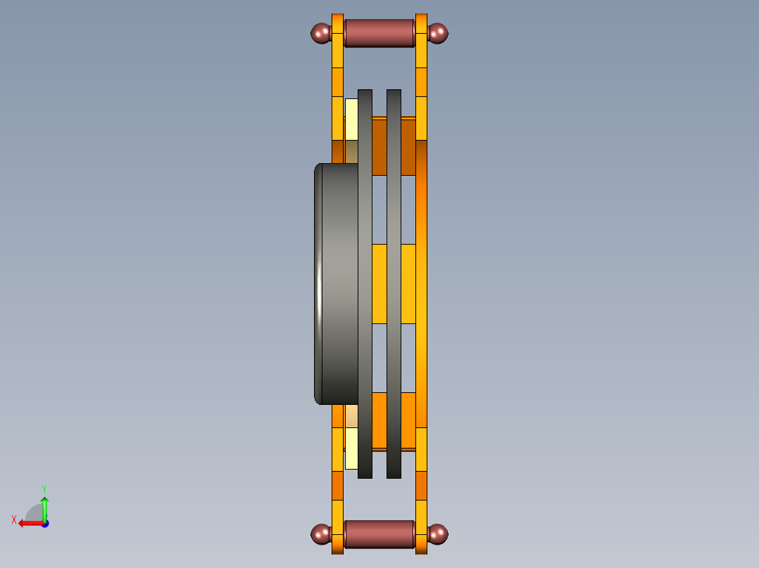 制动器 (55)后视图