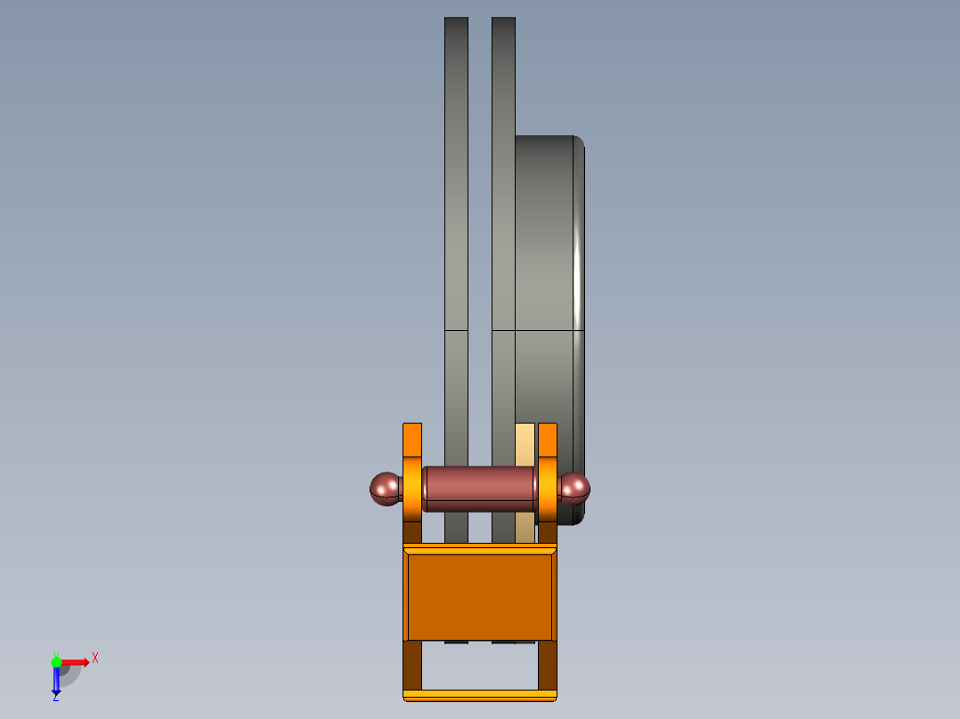 制动器 (55)俯视图