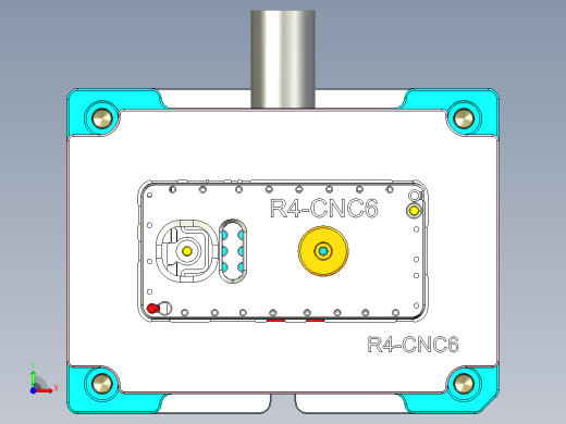 R4-笔记本CNC工装夹具三维模型CNC6-1209前视缩略图