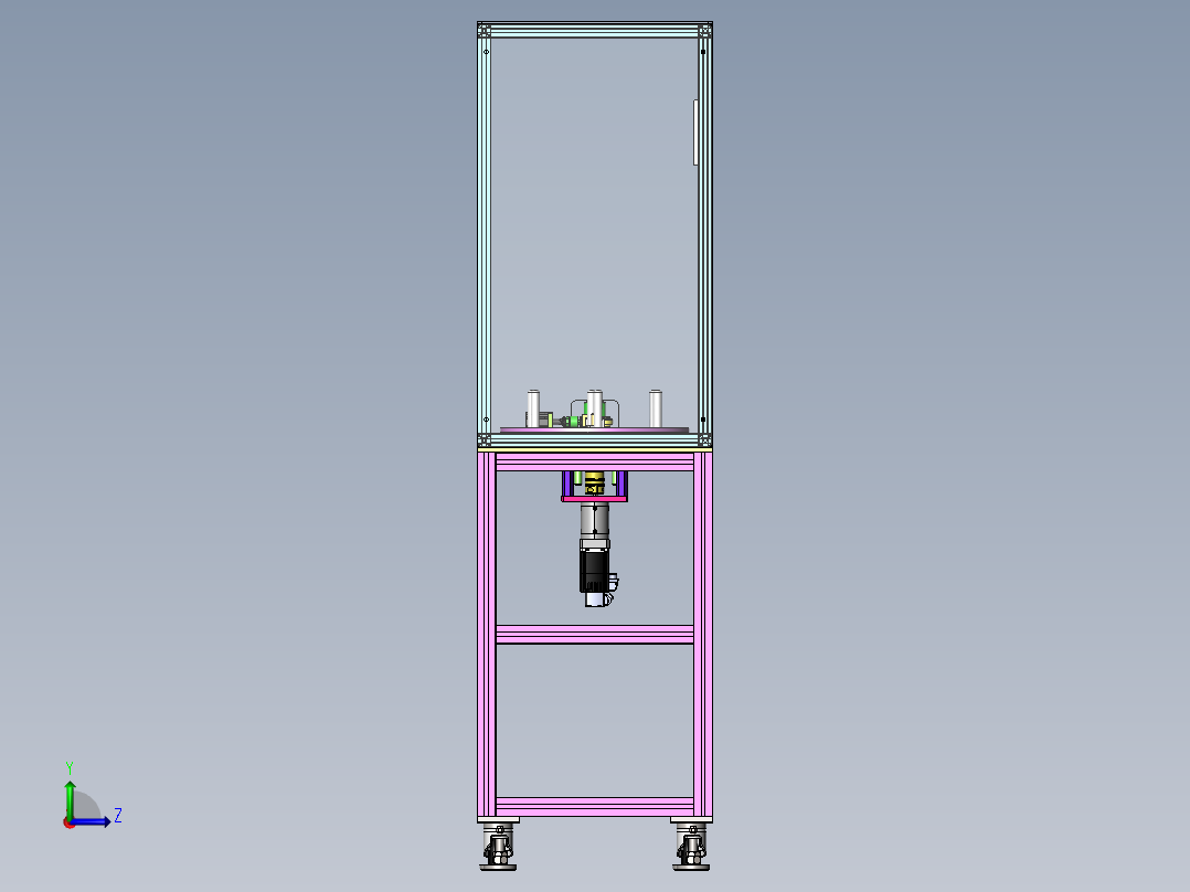 扎带送料机sw18可编辑左视图