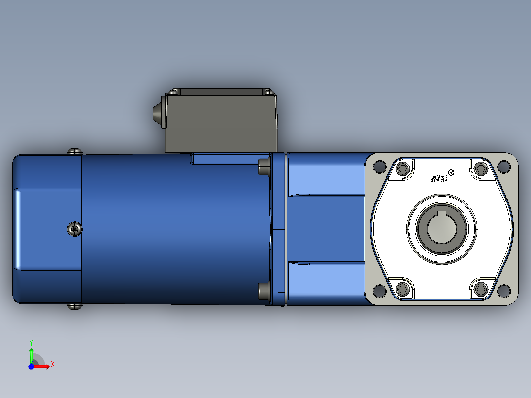 YT系列调速电机-120yt03-180前视图