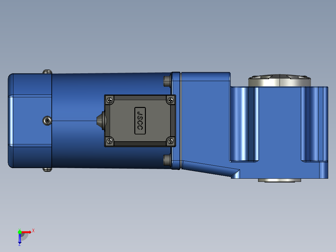 YT系列调速电机-120yt03-180俯视图