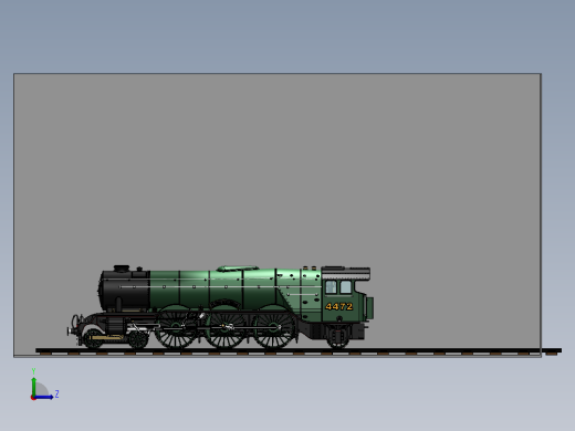 火车、动车、高铁(63)左视缩略图