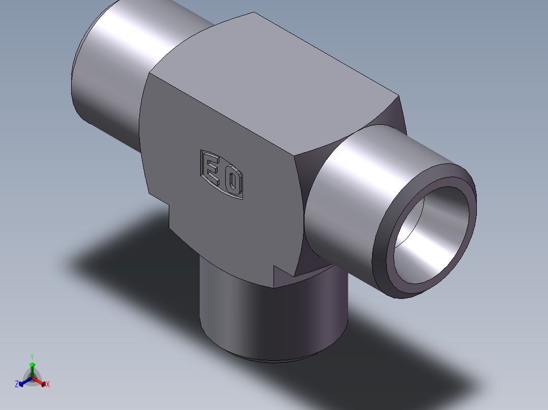 AC+AD 三通接头 T、AC-14