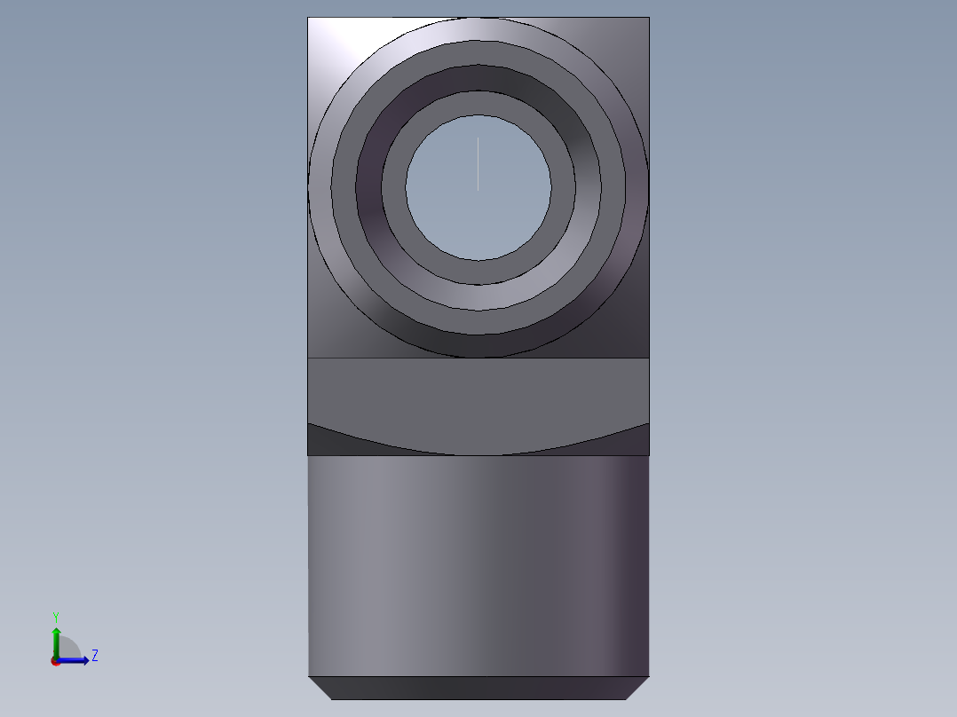 AC+AD 三通接头 T、AC-14左视图