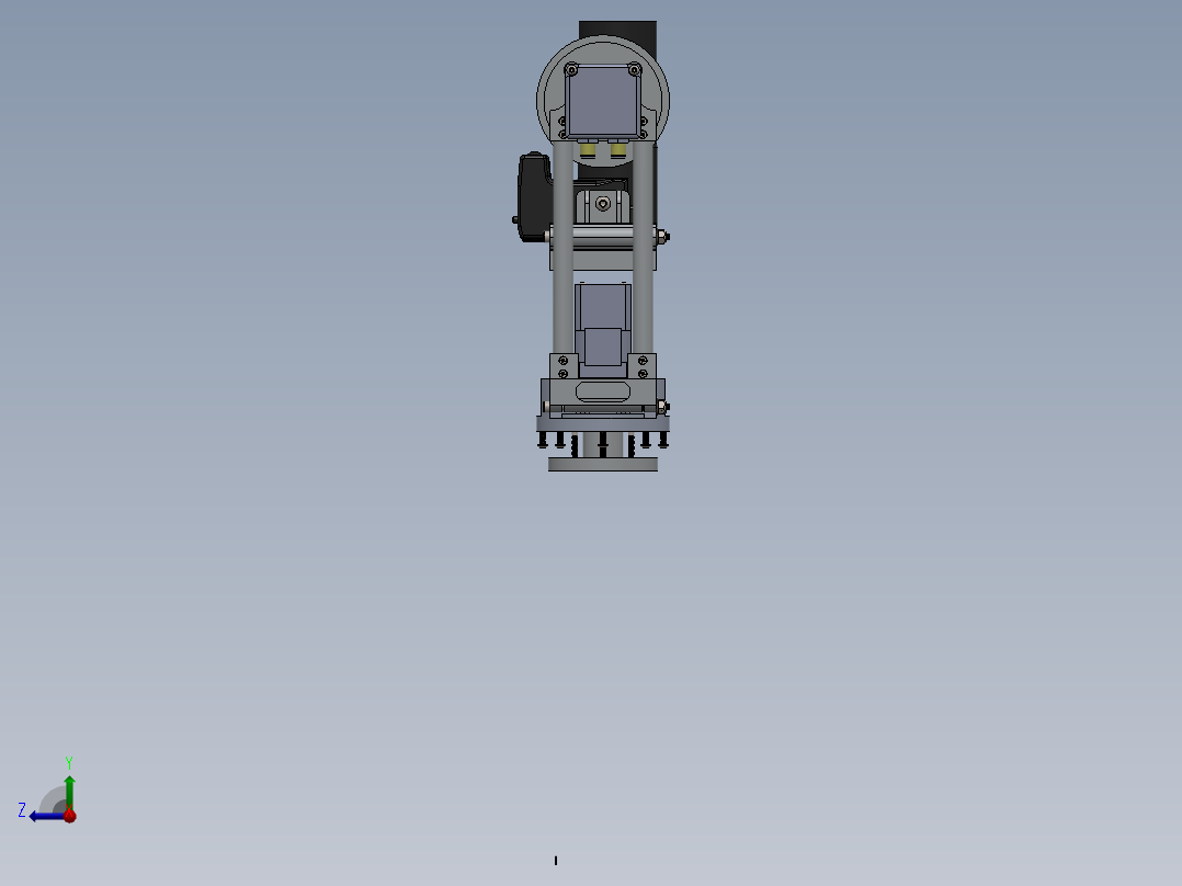 三脚架(30)右视图