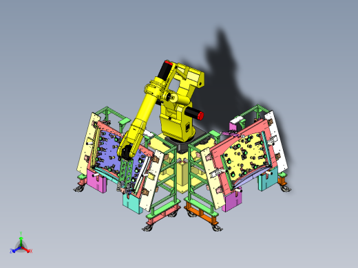 汽车挡风玻璃机器人自动化密封机