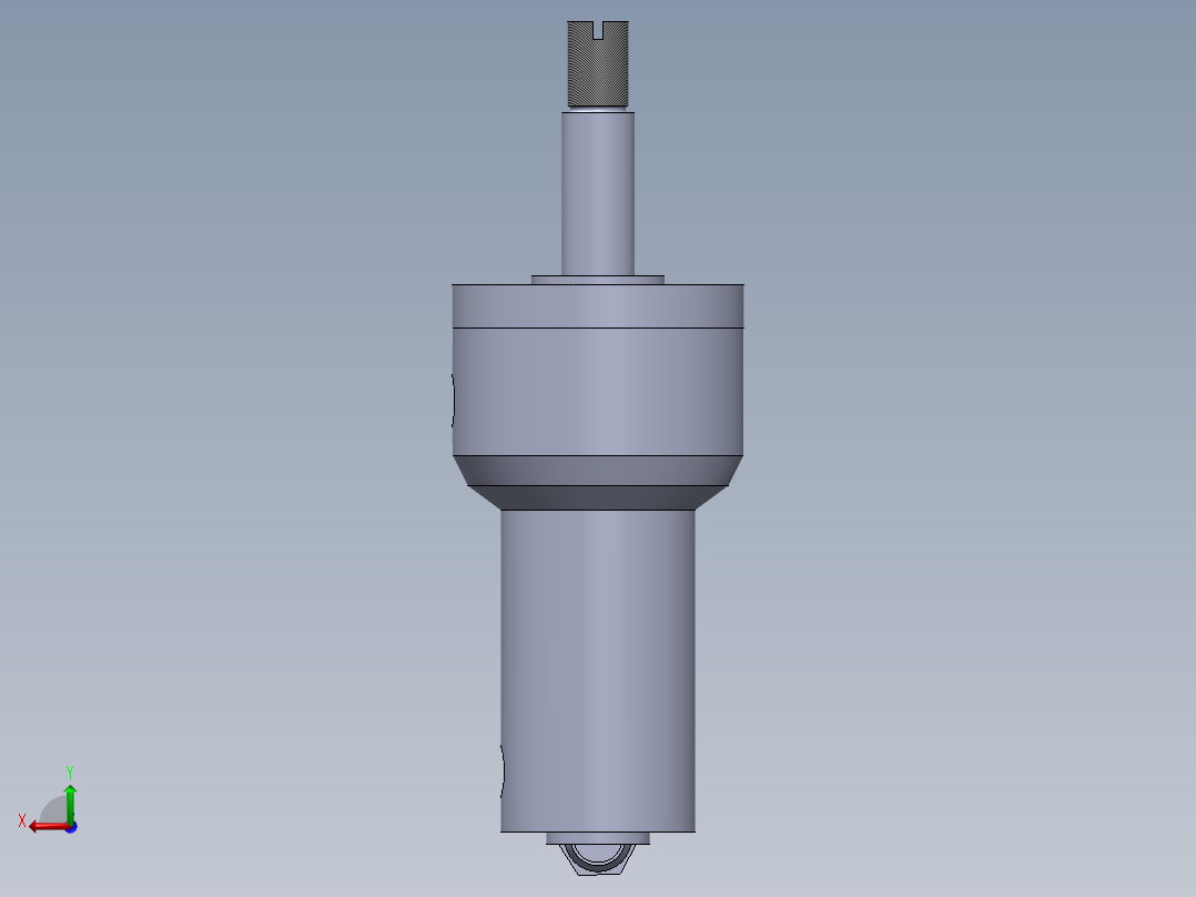 焊接类型 液压缸 25x12x10 mm后视图