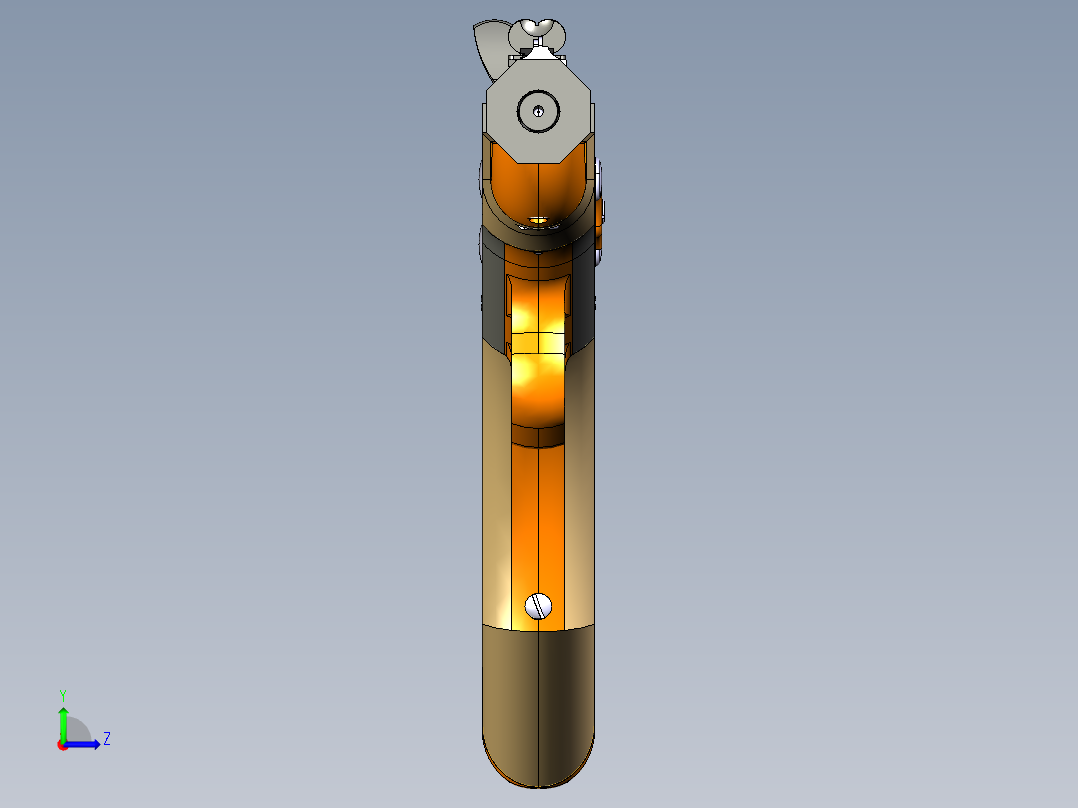 手枪左轮冲锋枪老式狙击步枪设计3D图纸remington-1867 STP左视图