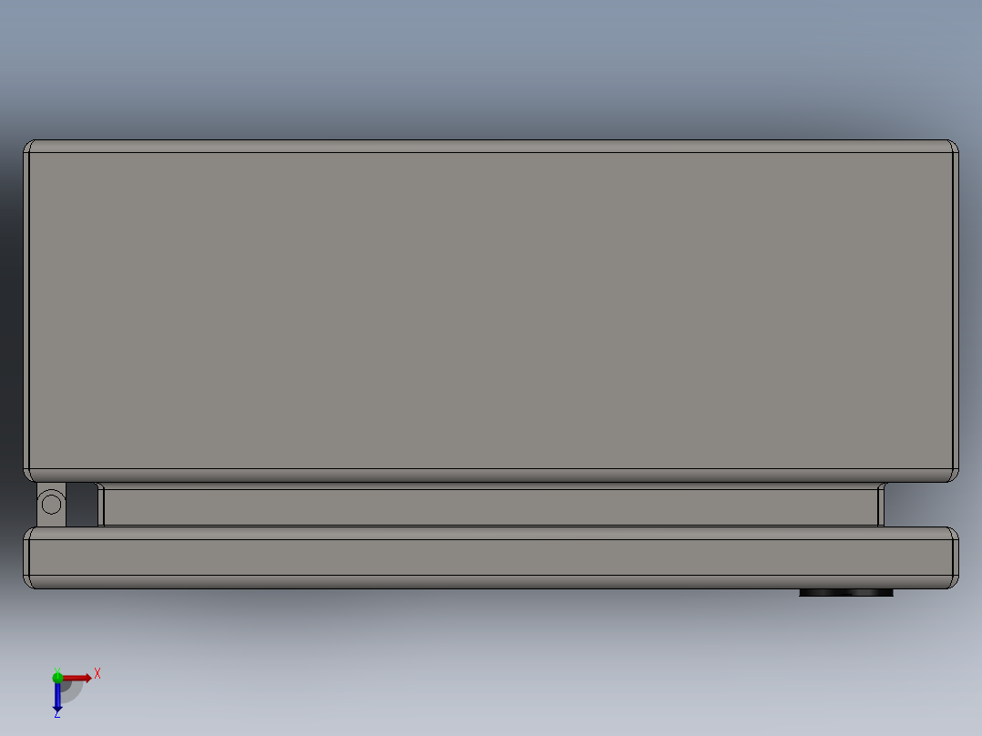 250x200x160电箱俯视图