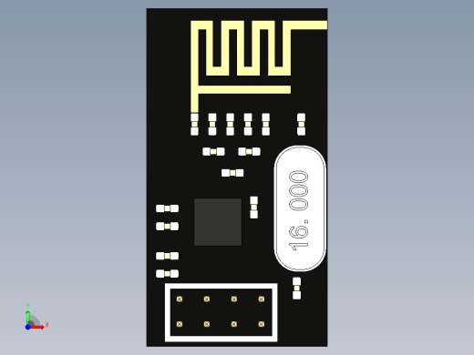 nrf24l01 wifi模块11前视缩略图