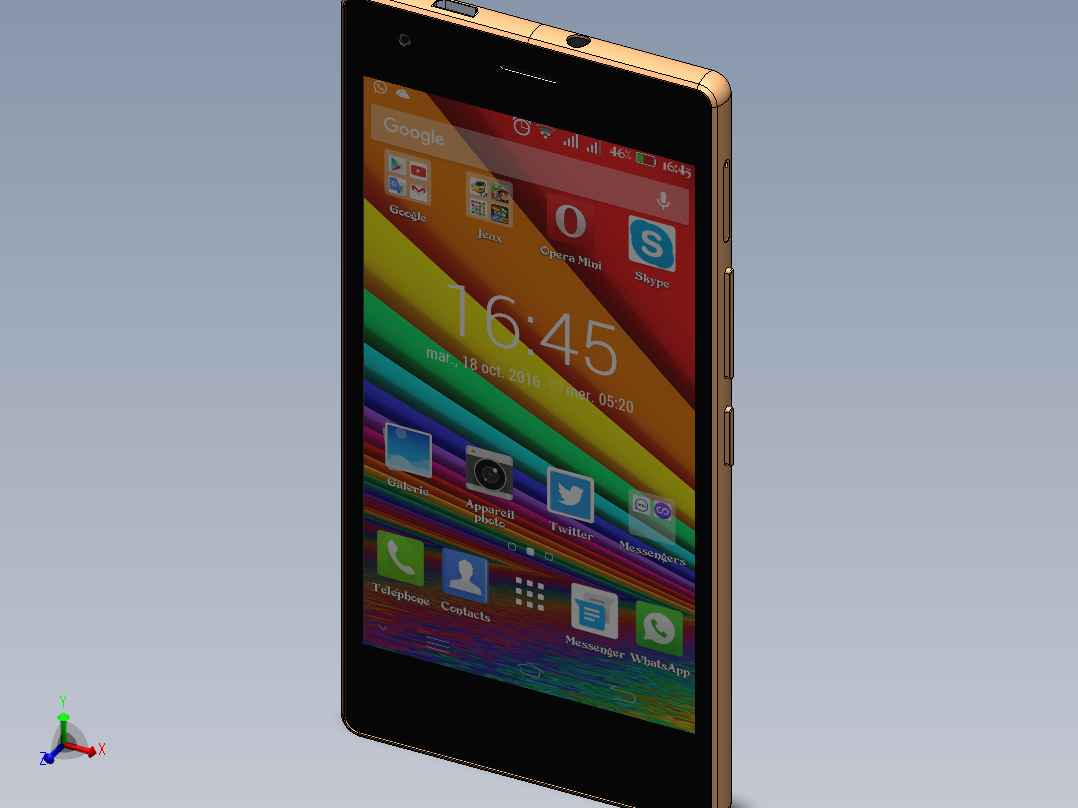 nfinix零2 12主视图