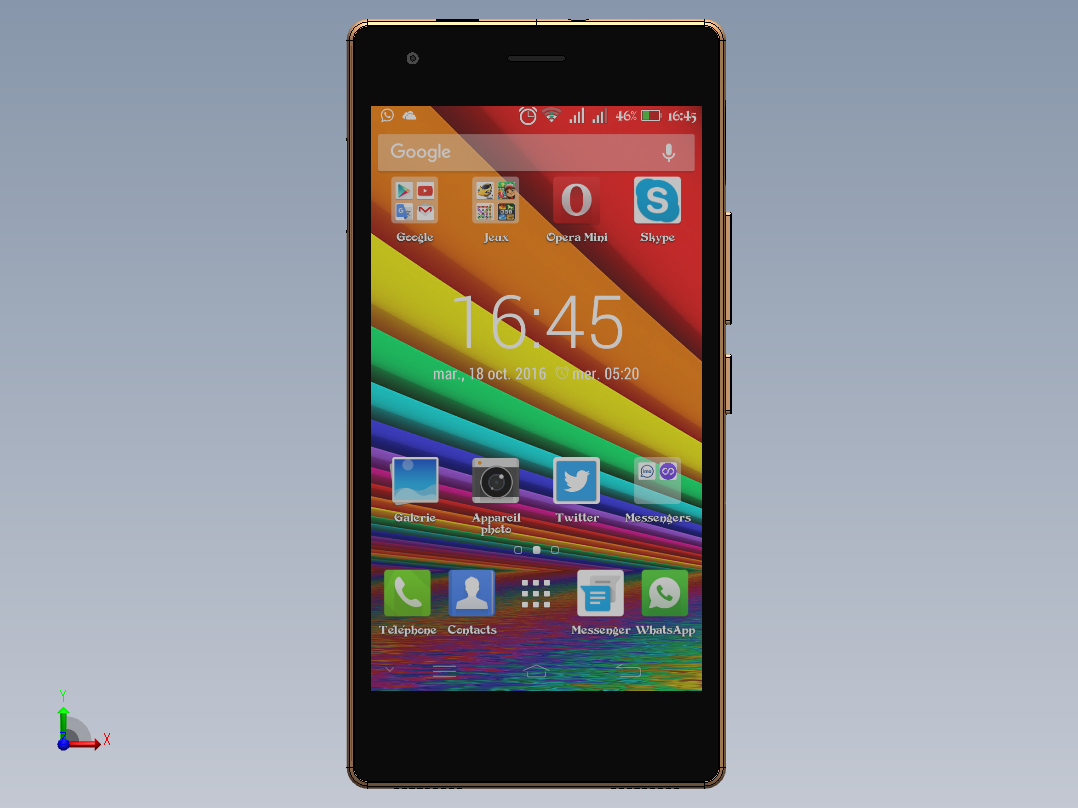 nfinix零2 12前视图