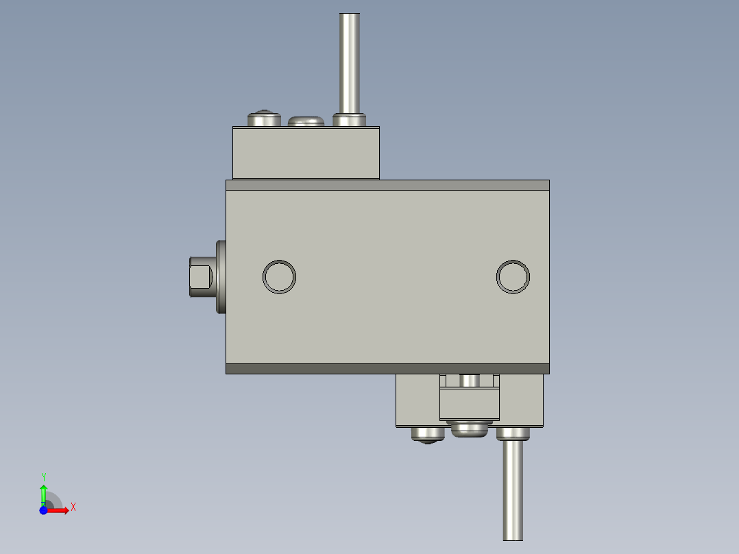 气缸SDA16x20S前视图