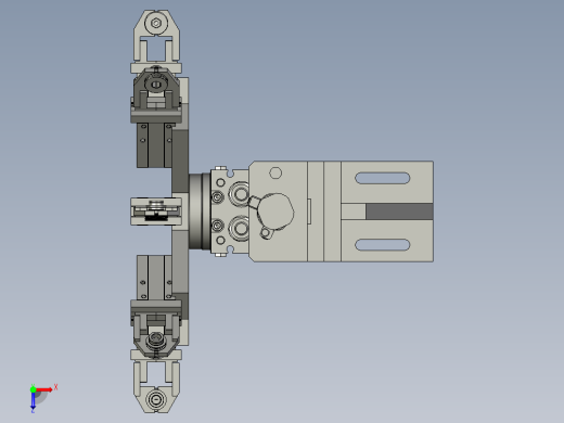螺母翻转机构组件俯视缩略图