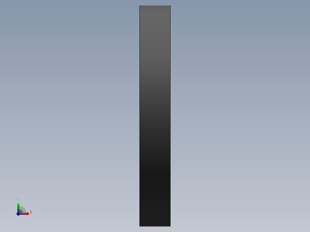 FLANGE-BLIND_DN65_PN10_U-PVC前视图