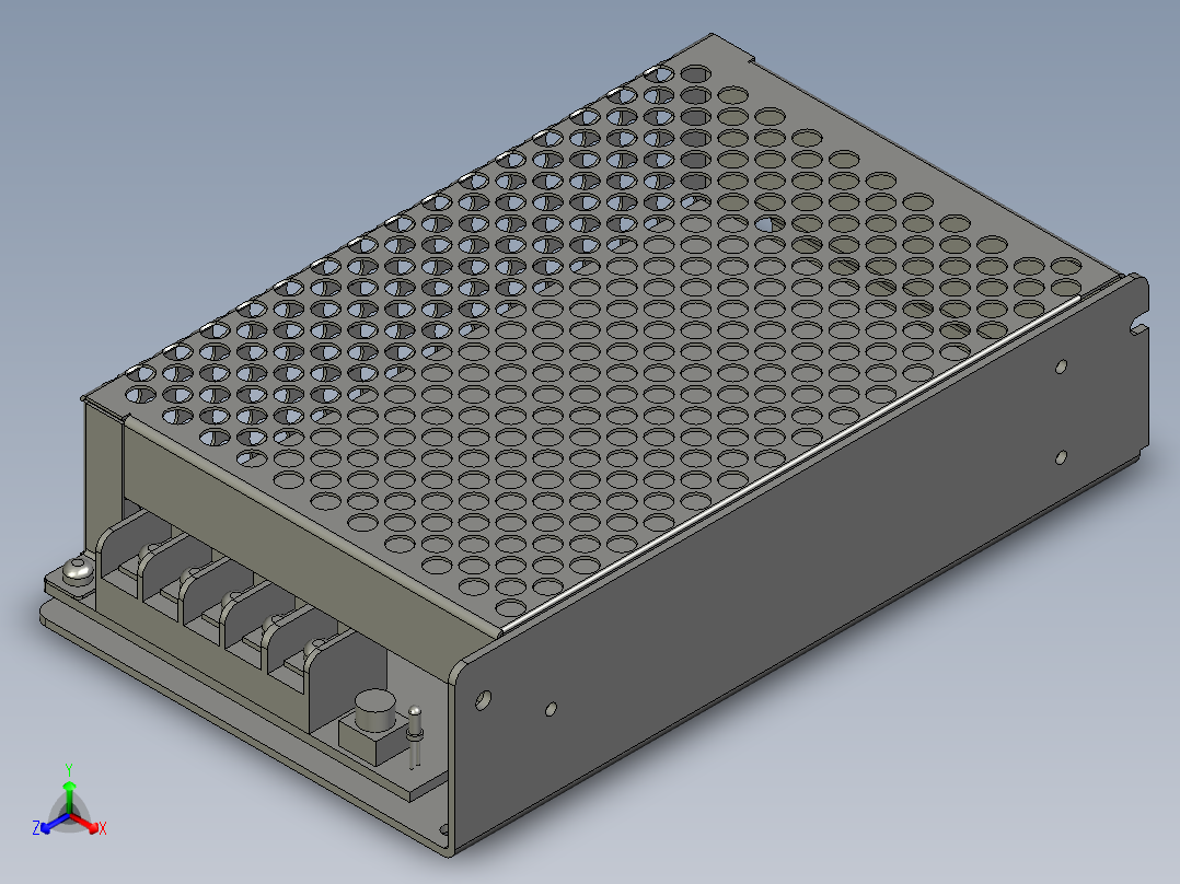 明炜100W_SD-100A-24正等轴测图