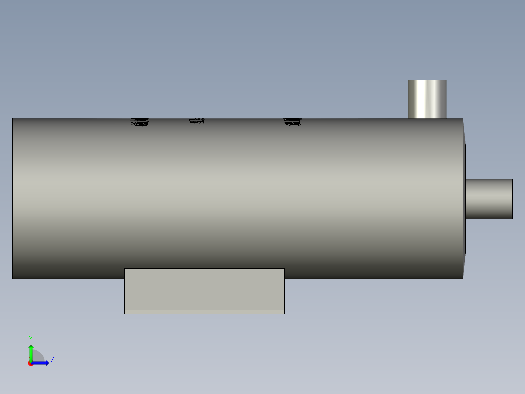 P127-MP-15R循环泵左视图