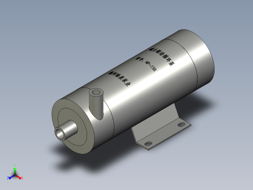 P127-MP-15R循环泵正等轴测缩略图
