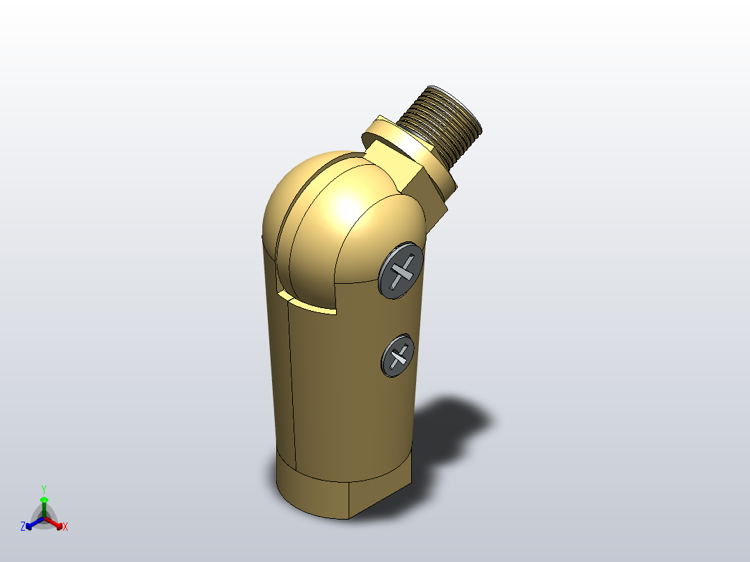 Gyromatic旋转B519完整组件主视图
