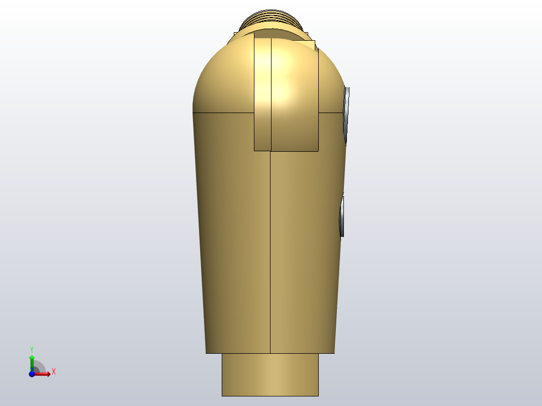 Gyromatic旋转B519完整组件前视图