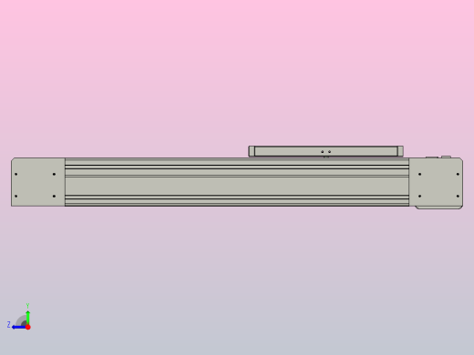 65型400W 80型750W伺服 欧规同步带直线模组滑台ET80-D01-M75-300右视缩略图