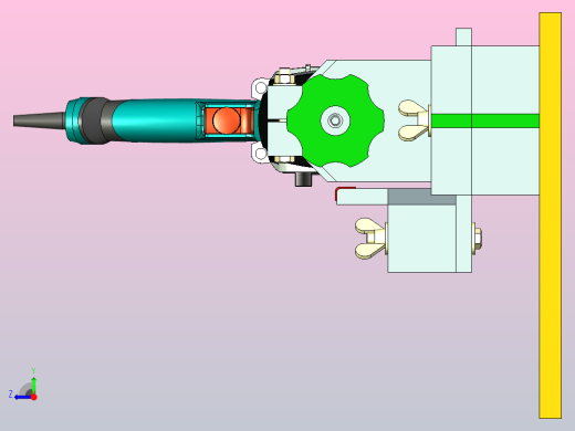 钻动力木材车床右视缩略图
