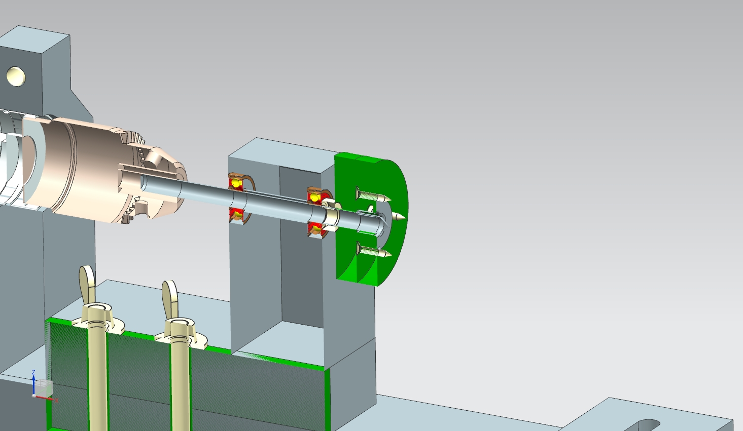 钻动力木材车床