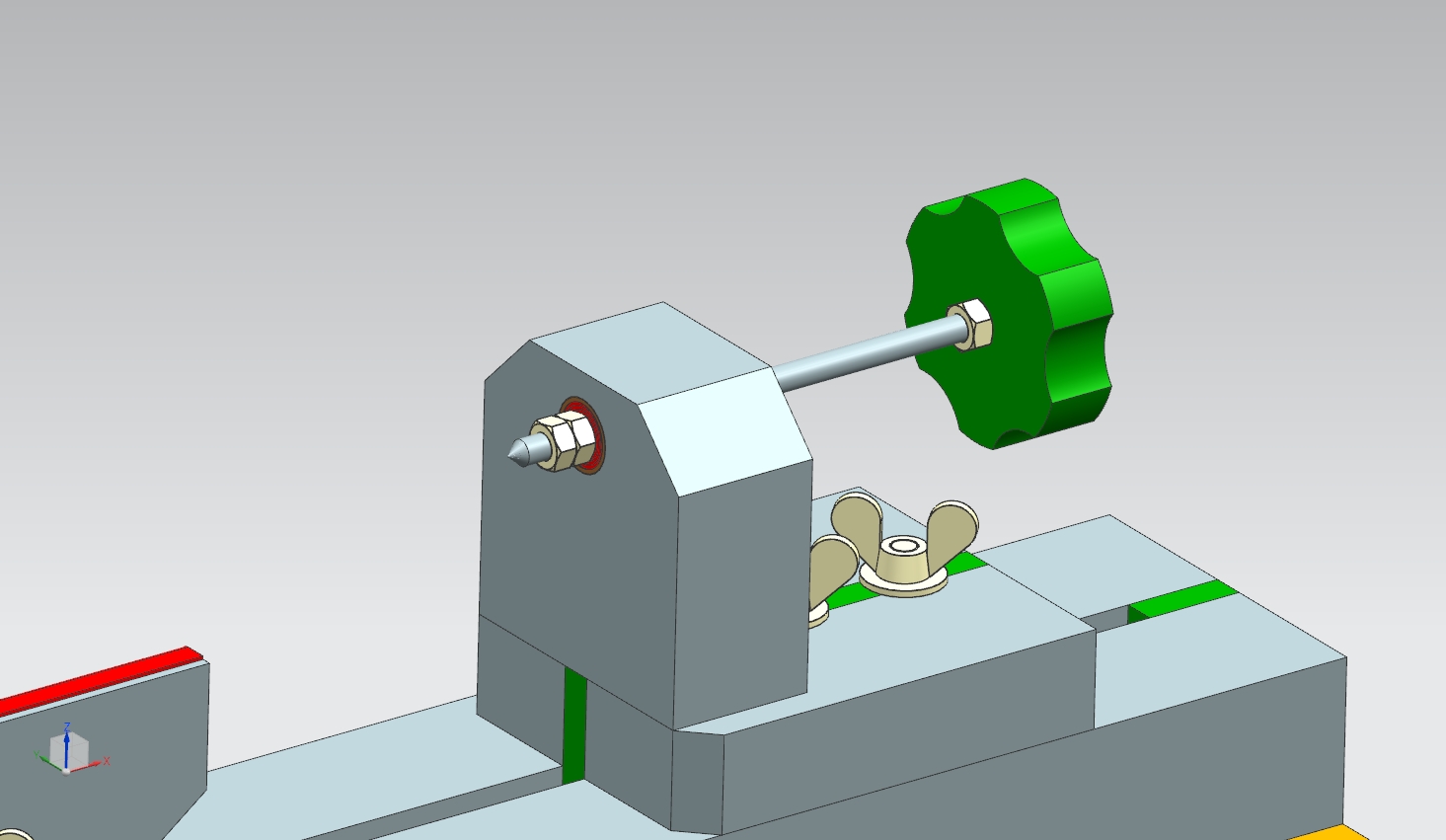 钻动力木材车床