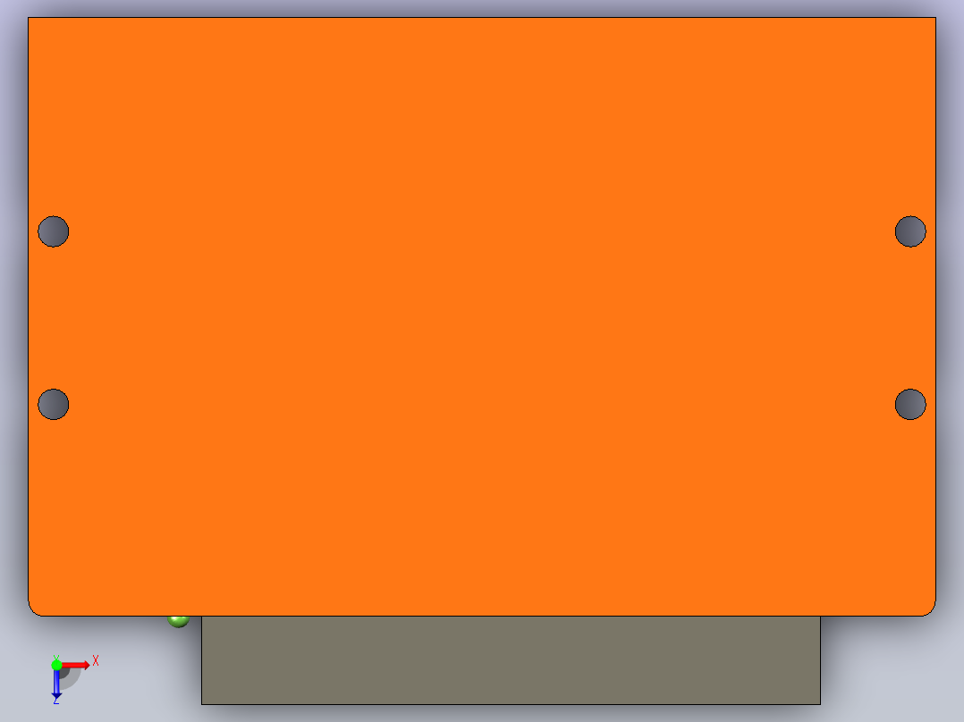 步进伺服驱动器CL15Y俯视图