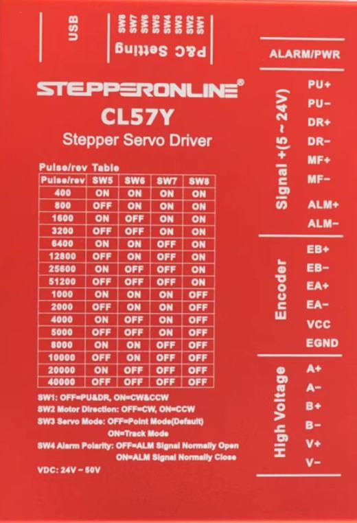 步进伺服驱动器CL15Y缩略图