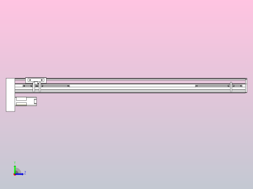 MTH10标准螺杆滑台[MTH10-L#-800-BM-P10-C3]左视缩略图