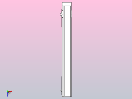 MTH10标准螺杆滑台[MTH10-L#-800-BM-P10-C3]俯视缩略图
